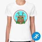 Женская спортивная футболка