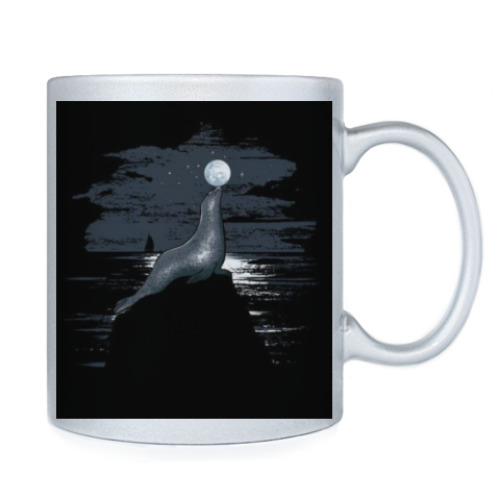 Кружка с принтом 'Морской котик'