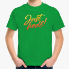 Детская футболка