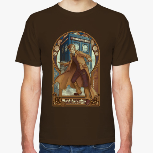 Футболка с принтом Доктор Кто