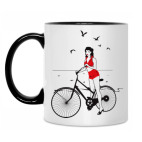 Кружка двухцветная