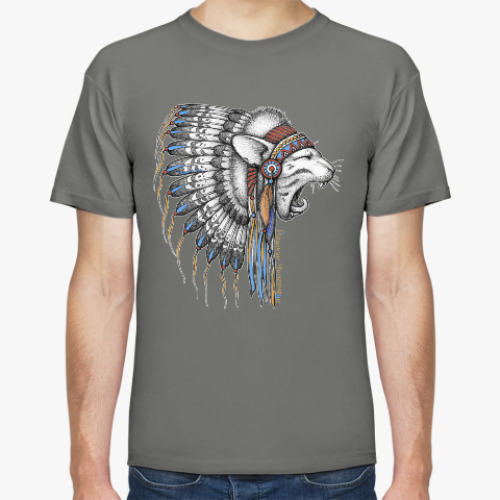 Футболка с принтом Йошкин Чингачгук