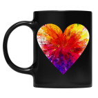 Кружка цветная UV-DTF