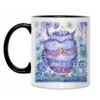 Кружка двухцветная