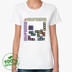 Женская футболка органик