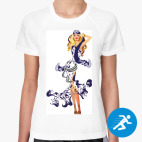 Женская спортивная футболка