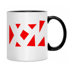 Кружка двухцветная