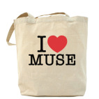Холщовая сумка шоппер Muse