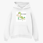 Толстовка худи оверсайз