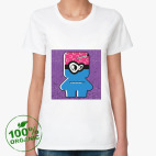 Женская футболка органик