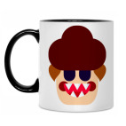 Кружка двухцветная