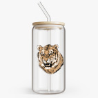 Банка с бамбуковой крышкой