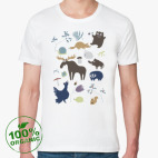 Мужская футболка органик