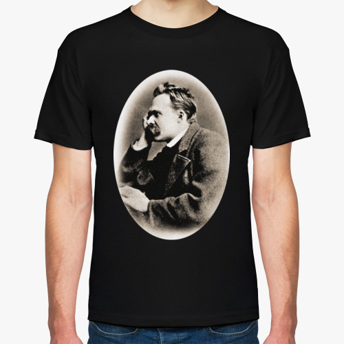 Футболка с принтом Фридрих Ницше / Friedrich Nietzsche