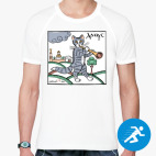 Мужская спортивная футболка