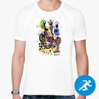 Мужская спортивная футболка