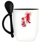 Кружка с ложкой