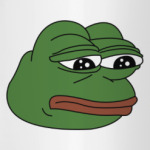 Грустная лягушка