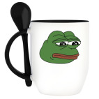 Кружка с ложкой