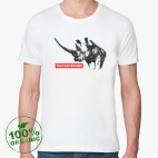 Мужская футболка органик