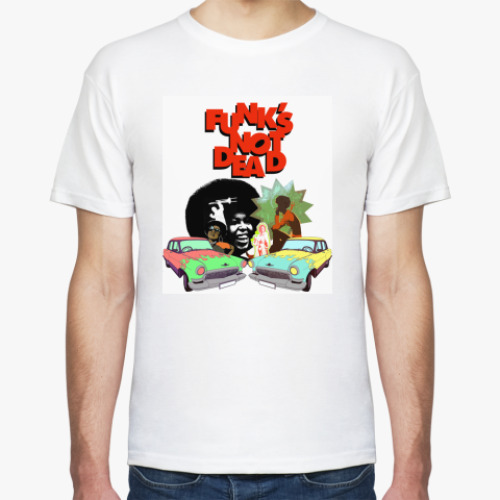 Футболка с принтом funk's not dead