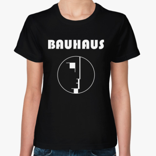 Женская футболка с принтом Bauhaus