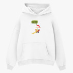 Толстовка худи оверсайз