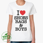 Женская футболка органик