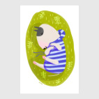 Спящий бультерьер