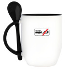 Кружка с ложкой