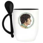 Кружка с ложкой