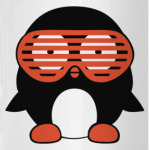 Пингвин в очках жалюзи