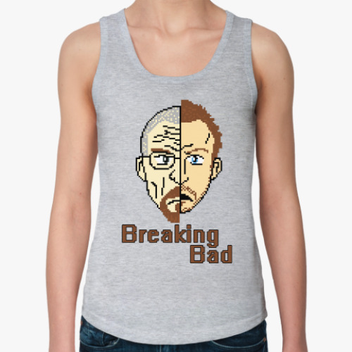 Женская майка с принтом Walter White & Jesse Pinkman