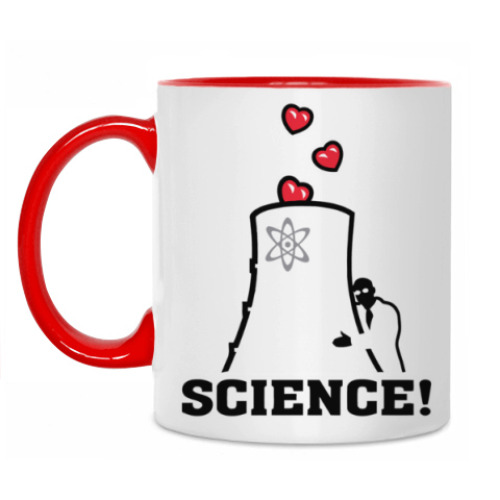 Кружка с принтом Science! Ядерная физика