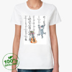 Женская футболка органик