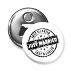 Магнит-открывашка 58 мм Just Married