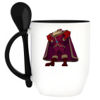 Кружка с ложкой