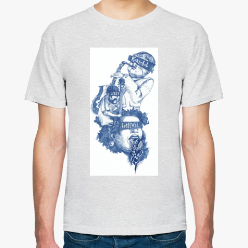 Футболка с принтом  'Jazz'