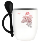 Кружка с ложкой