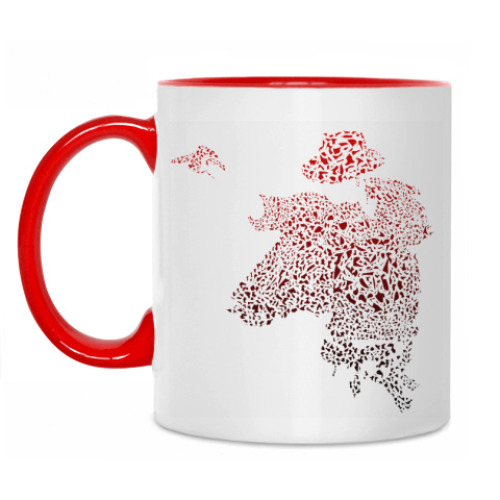 Кружка с принтом Michael