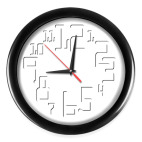 Часы (без цифр)