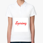 Женская рубашка поло