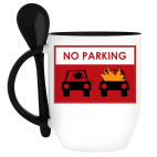 Кружка с ложкой