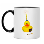 Кружка двухцветная