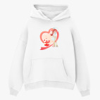 Толстовка худи оверсайз