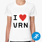 Женская спортивная футболка