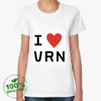 Женская футболка органик