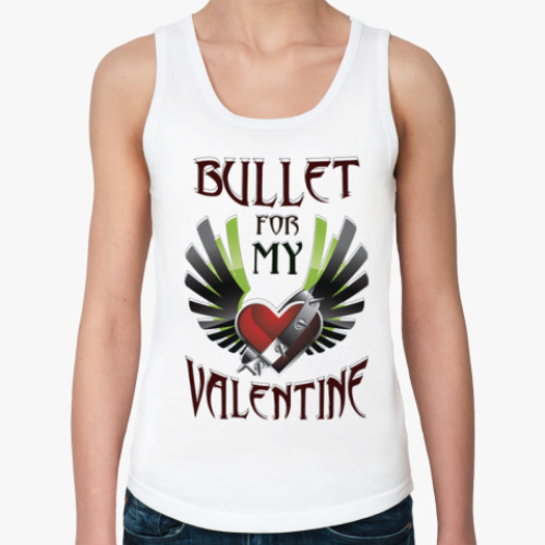 Женская майка с принтом Bullet for my Valentine