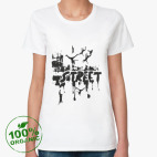 Женская футболка органик