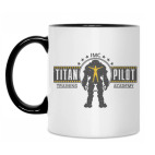 Кружка двухцветная